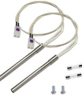 2 Pack Hot Rod Igniter Kit Replacement For Pit Boss Pellet Grills Igniter Rod Heating Element Compatible With Pit Boss Traeger Camp Chef Includes 2 Fuses
