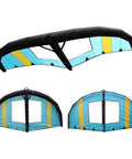 Portable Wing Foil Kite For Wind Wing Foiling And Surfing Four Five Six Square Meter Sizing Inflatable Windsurfer Kite