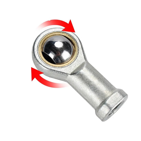 Joint Female Piston Rod End Ball Head For Universal Pneumatic Cylinders Built Tough With Strong Load Capacity Easy Install Large Swing Angle For Multi Directional Movement And Long Service Life, SI 12
