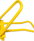 Yellow Eaves Seam Locker HTSL25E2 Edge Folding Tool for standing seam metal roofs, visible hinge, 90-180° hem bend capability