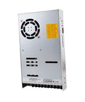 Heavy Duty 24 Volt 25 Amp 600 Watt Industrial Switching Power Supply with cooling fan and ventilation slots.