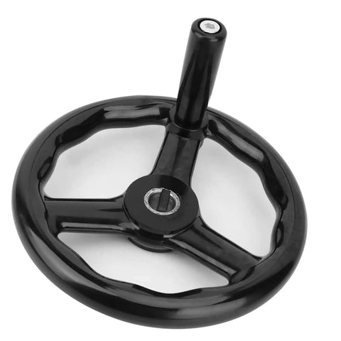 Polyamide Machine Tool Hand Wheel With Anti Slip Face For Oil Rich Or Humid Environments Industrial Manual Control Ergonomic Grip