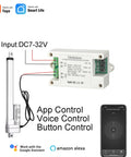 Must Have Smart WiFi Enabled Linear Actuator Controller For 12V 24V 32V Systems with app and voice control options