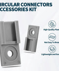 25 Pack Connector Mounting Clips For DTM DTP DT DTHD Series Connectors high-quality plastic accessories kit