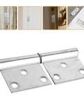 Heavy Duty Detachable Flag Hinge 5 Inch Weld On Slip Joint Iron Door Hinge For Fireproof And Security Doors 1 Pair