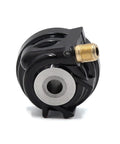 Black metal front wheel axle and speedometer drive gear for Yamaha Jog motorcycle scooter replacement part with disc brake