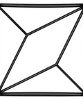 DIY Friendly Rhombus Pattern Stone Mold Paving Molds For Concrete Walkways And Garden Paths Reusable 16 x 16 x 1.6 Inch Stepping Stone Paver Kit viewed from top