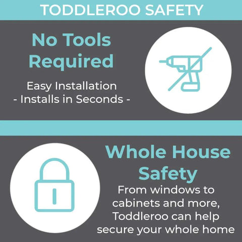 Image highlighting toddler safety features and easy installation of Sliding Door And Window Lock For Baby Proofing, Child Safety Lock For Sliding Glass Doors And Windows, Patio Doors, White, Easy Install, Pack Of 1 Great For Toddlers And Busy Homes.