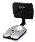 2.4GHz 7dBi RP-SMA Panel Antenna Screw-On Swivel For Network Adapters And Routers Boosts Range Up To 4x