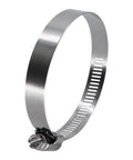 Beefy 4 Inch Worm Gear Hose Clamp Full Stainless Steel With Half Inch Band Width Fits 90mm To 114mm Hose Clamps SAE 64 Range