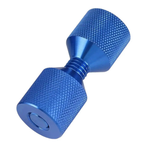 Awesome 6 Piece 2 Hole Flange Alignment Pin Set Made From Tough Aluminum Alloy For Mechanical Assembly, durable blue aluminum tool.