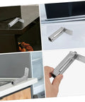 Refrigerator Door Hinge Replacement With Adjustable Freezer Pivot Hinge For Stable And Smooth No Fuss Commercial Freezer Door Operation 4.44 By 2.83 By 0.98 Inch Heavy Duty Metal Build in various settings