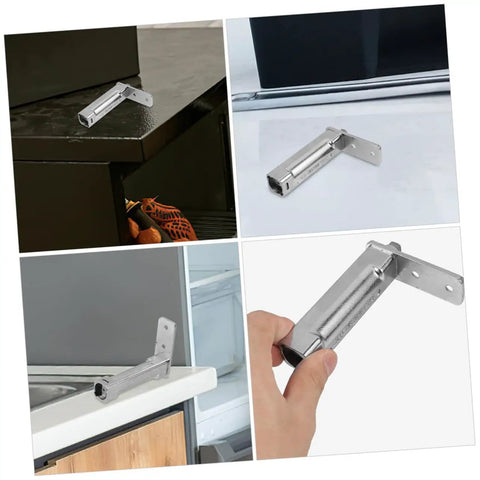 Refrigerator Door Hinge Replacement With Adjustable Freezer Pivot Hinge For Stable And Smooth No Fuss Commercial Freezer Door Operation 4.44 By 2.83 By 0.98 Inch Heavy Duty Metal Build in various settings