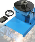 Heavy Duty Rotary Welding Positioner With Foot Switch And 65 Mm Chuck for smooth tilting and flipping of metal workpieces.