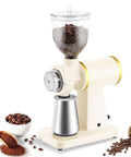 Electric Coffee Bean Grinder 250G For Commercial And Home Use 200W Automatic Burr Grinder With Eight Grind Settings From Fine To Coarse