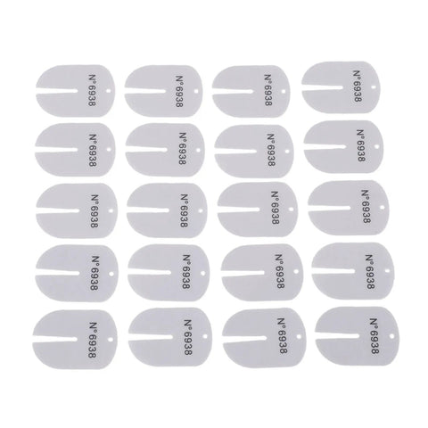 Watch Dial Protector Pads Set, 100 Pieces, Pro Grade Thin Guard For Safe Hand Removal And Replacement arranged in rows