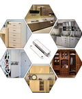Heavy Duty 70lb Magnetic Door Catch For Stainless Steel Cabinets And Drawers, ideal for various kitchen and closet settings
