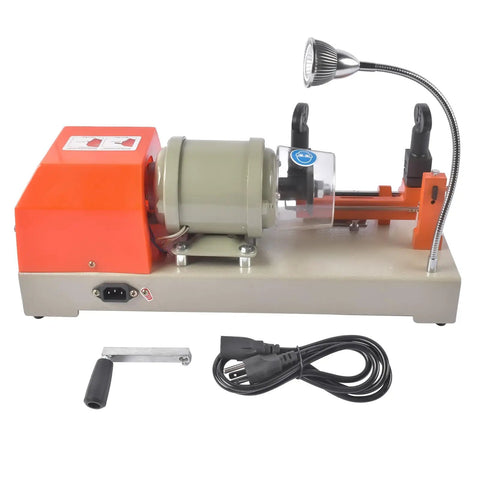 Heavy Duty 110V Metal Cutting Machine with Pro Grade Cutter for Precise Cuts, 4 Sided Slotting, Dust Guard, and Dual Power.