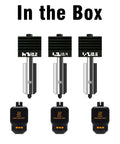 3 Pack Hotend Kit With 0.2mm 0.4mm 0.6mm Pro Grade Nozzles For P2S H2D H2S H2C Printers Anti Clogging
