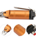 Pneumatic Nipper Tool With Pro Grade HS20 S5 Scissors And Cutter Head Auto Cutting Pliers side and detail view