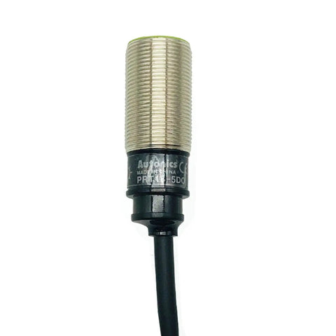 PRT18-5DO Plug And Play Inductive Proximity Sensor PNP Normally Open 12-24V DC M18 Shielded Flush Mount 5mm shown