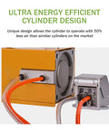Industrial Grade Pneumatic Crimping Machine That Delivers Reliable Air Powered Wire Terminal Crimping Plier Performance For Shop Floors And No Sweat Repairs On Stranded Cables, featuring ultra energy efficient cylinder design.