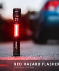SLYDE Plus 2Nd Gen 400 Lumen Flashlight With 7 Modes, red hazard flasher on road