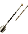 Heavy Duty Screw On Pen Mandrel With One Inch Eight Tpi Threads Includes Every Gotta Have Tool including drill bit.