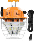 150W LED Work Light with 24750 Lumens of Daylight 5000K, IP65 Dust and Waterproof, featuring a stainless steel guard.