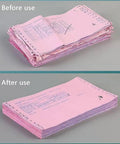 Comparison of wrinkled and flattened A4 sheets using Game Changing Heavy Duty Steel Book Press Machine Built To Flatten Wrinkled A3 And A4 Sheets With Double Balance Rod And Serious Squeeze Workhorse.