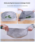 Water test demonstration of Heavy Duty Waterproof Roof Underlayment Roll With Breathable Polyethylene Fabric.