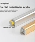 Push To Open Cabinet Latch Kit With Magnetic Door Catch and adjustable force mechanism for 2.5m high cabinets.