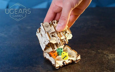 Modular Dice Tower Wood Laser Cut Do It Yourself Self Assembling Kit For Board Games Great For Game Night Easy Roller And Durable Game Accessory That Elevates Any Tabletop Session, wooden dice tower with dice