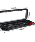 Heavy Duty Boat Hatch Cover Built Like A Tank With Premium Abs Plastic For Tight Deck Access Features Dual Recessed Handles And A Smooth One Eighty Degree Swing Hinge Supports Vertical Or Horizontal No Hassle Install Black dimensions 20.79 x 23.82 inches