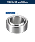 Rock Solid Ge30c Radial Spherical Plain Bearings With Heavy Duty Self Lubricating Sealed Spherical Roller Setup 30 Mm Id 47 Mm Od And 22 Mm Width, made of bearing steel.