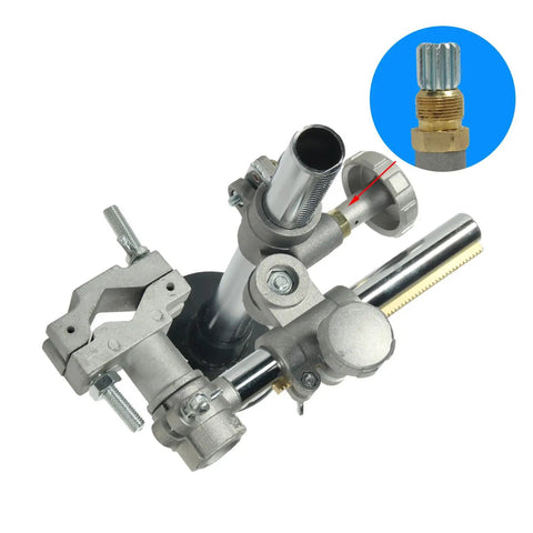 Heavy Duty Welding Torch Holder Support Stand With V-Clamp For Mig Tig Guns Fits 8mm To 45mm Gas Cutter Track Brackets 180 By 300 Mm close-up of metal components and clamps