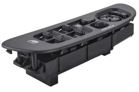 Driver Side Power Window Switch Replacement for Dodge Ram 1500 2500 3500 and Dakota Fits 2001 2004 2005 2009 Black Panel