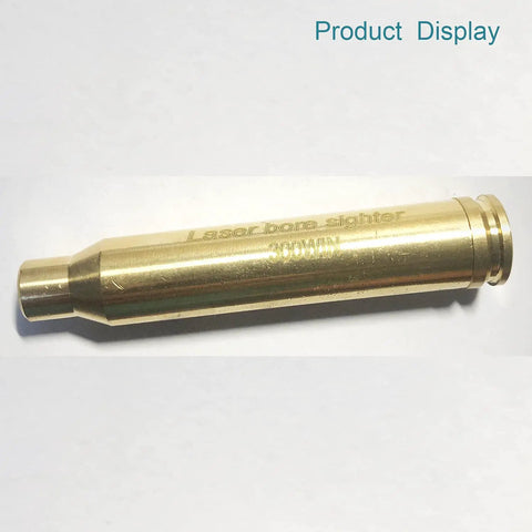 Range Ready Red Dot Laser Bore Sight For 300 Win Mag And 7 62X67mm Cartridges Includes Two Battery Sets Safe And Reliable Class IIIA Laser