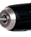 Close-up of the chuck on the Super Lightweight 12v Max CXT Cordless Two Piece Combo Kit driver drill.