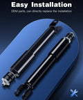 Chevrolet Avalanche 1500 Silverado 1500 Suburban 1500 GMC Sierra 1500 Gas Shock Absorber Set 2x Front And Rear Fits 4WD AWD
