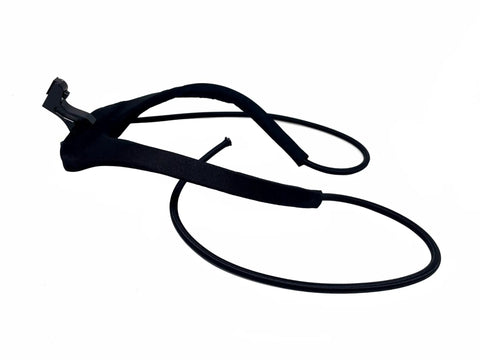 Lightweight Biathlon Carrying Harness With Orthopedic Design For Minimal Wind Resistance 20mm Cordura Straps Black Ultra Durable Gear