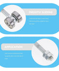 Rock Solid Heavy Duty Sliding Door Roller Featuring Dual Bearings For Butter Smooth Closet Track Replacement, showing dual bearing wheels.
