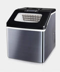 Killer Countertop Ice Maker Drops 55 Pounds Of Cubes Daily With Zero Hassle Featuring A 2.2 Liter Tank And See Through Lid.