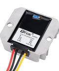 Adjustable Voltage Regulator DC to DC Buck Converter 8 to 35V Input 3 to 24V Output 5A IP68 Waterproof Rugged Aluminum Case