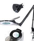 10X And 30X Magnifying Glass With Light And Stand Beast Pro Grade 2200 Lumens Stepless Dimmable LED Magnifier Lamp Real Glass Lens