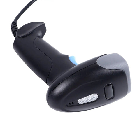2D Barcode Scanner With Lightning Fast Accurate Scanning Wired USB Handheld Reader For Laptops PCs Cashier Desks Supermarkets And Inventory Tracking Today, close-up view