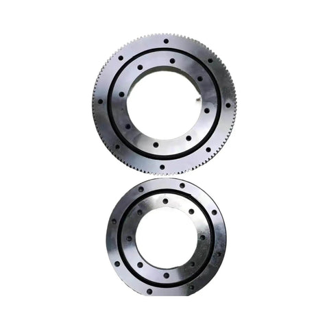 Top Tier Slewing Ring Gear Turntable Bearing 011.20.400 Rock Solid Linear Roller Assembly for crane support and heavy load rotation.
