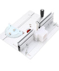 Smooth As Butter Manual Router Table Lift Kit, 2 Inch Precision Stroke with adjustable gauge for precise cuts.