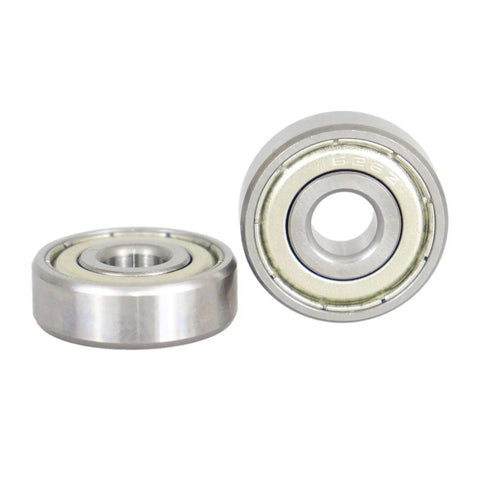 Close-up of 10 Pack 626ZZ Double Metal Seal Bearings 6x19x6mm High Speed Sealed Mini Bearings