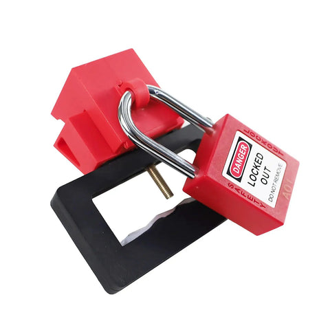 Lockout Kit For Circuit Breakers Clamp On 12 Pack For 120 To 277 Volt And 480 To 600 Volt Single And Multi Pole Breaker Lockout
